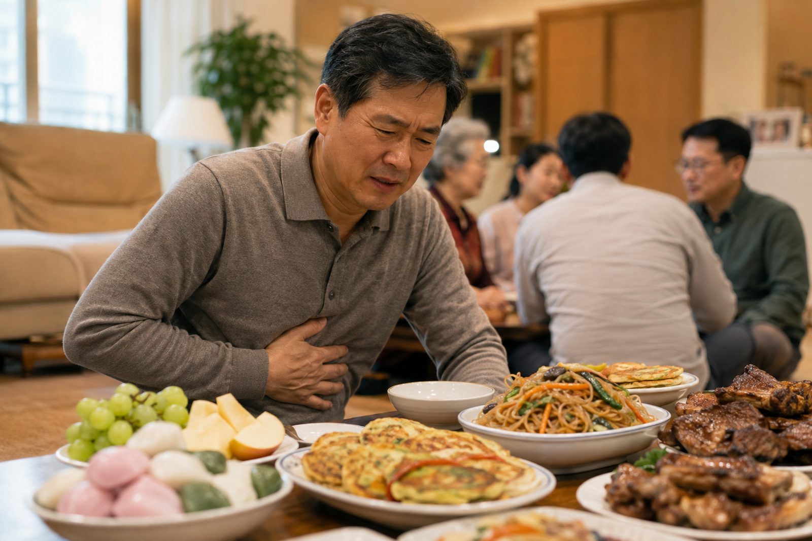 명절 음식 먹고 체했을 때 — 급체, 무엇이 막혔는지에 따라 푸는 방법이 다릅니다