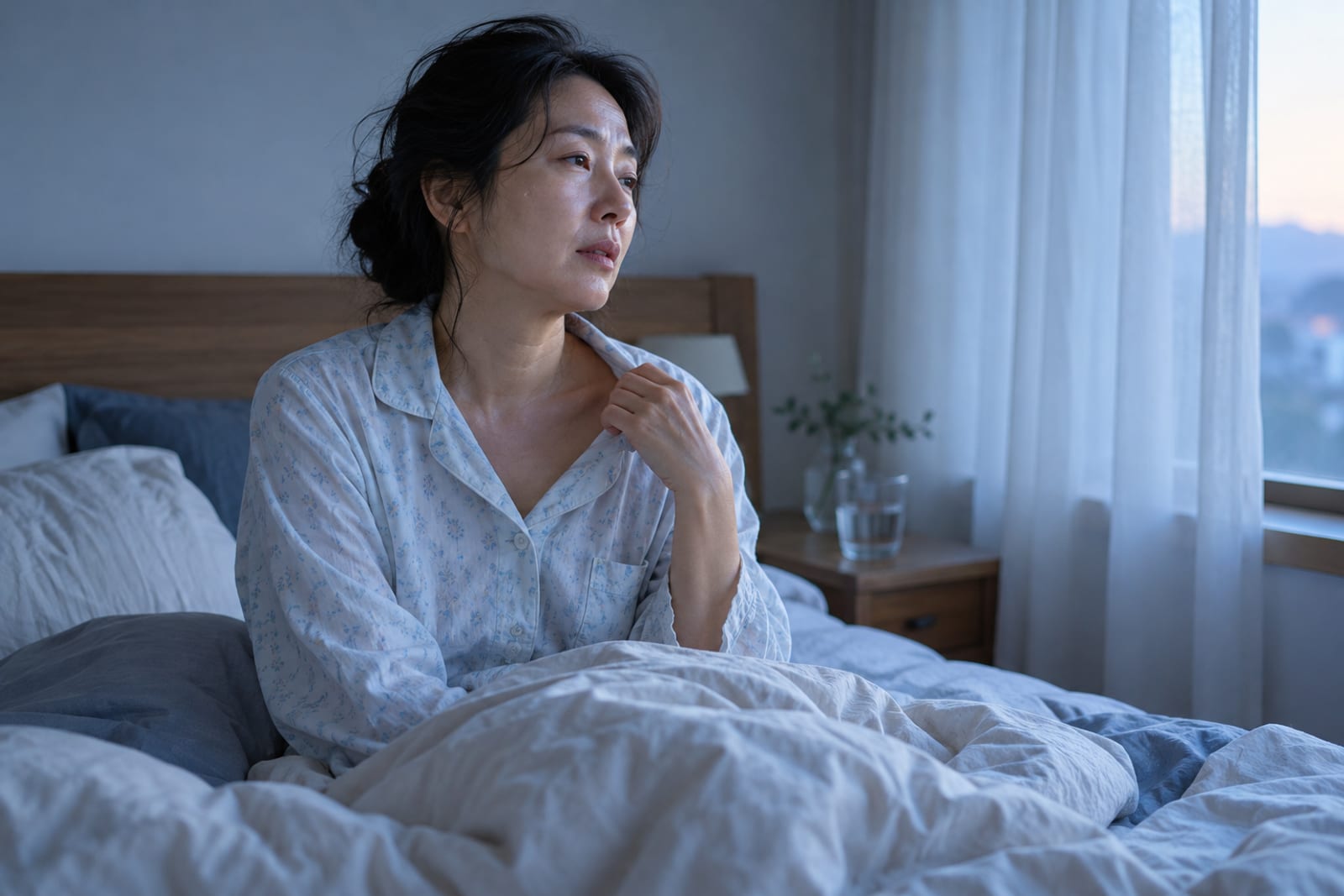 자다가 식은땀에 젖어 깬다면 — 잠자리 환경·갱년기·갑상선·감염·저혈당과 이렇게 갈립니다