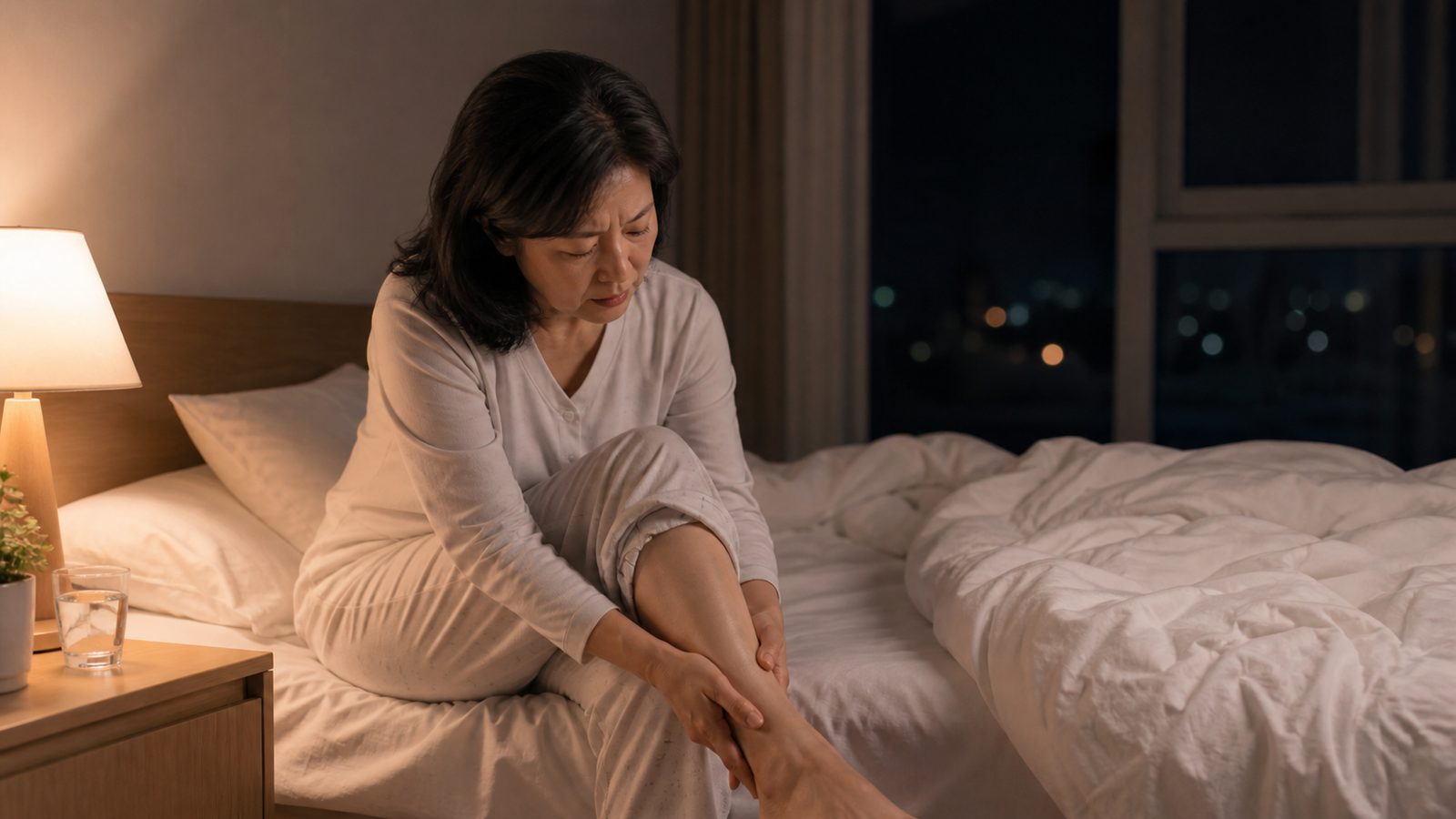 잠들 무렵 다리가 근질거려 견디기 어렵다면 — 하지불안증후군, 다리 쥐와 이렇게 다릅니다